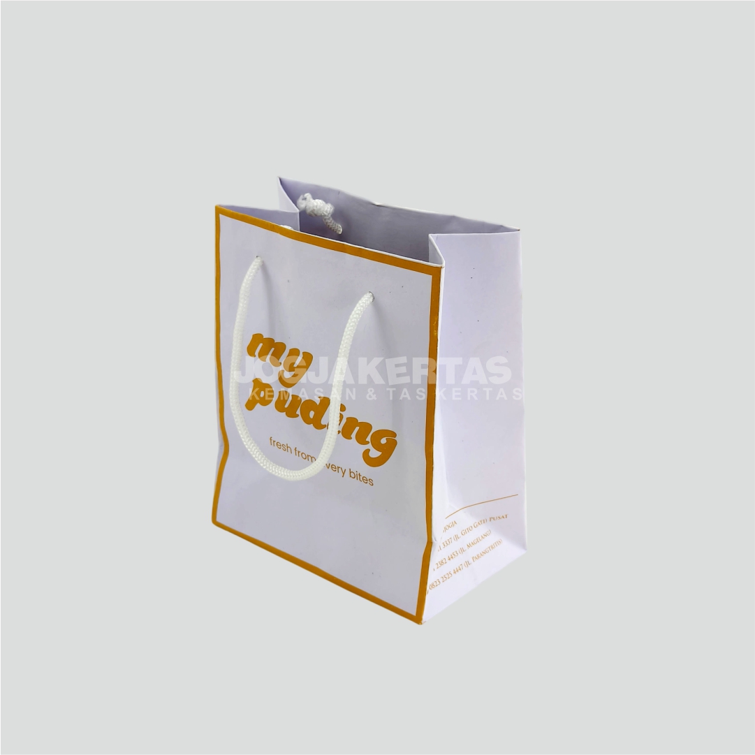 jogja_kertas_Paperbag kraft putih 14,5×8,5×17 my puding fresh from every bites jogja_kertas_Paperbag kraft putih 14,5×8,5×17 my puding fresh from every bites